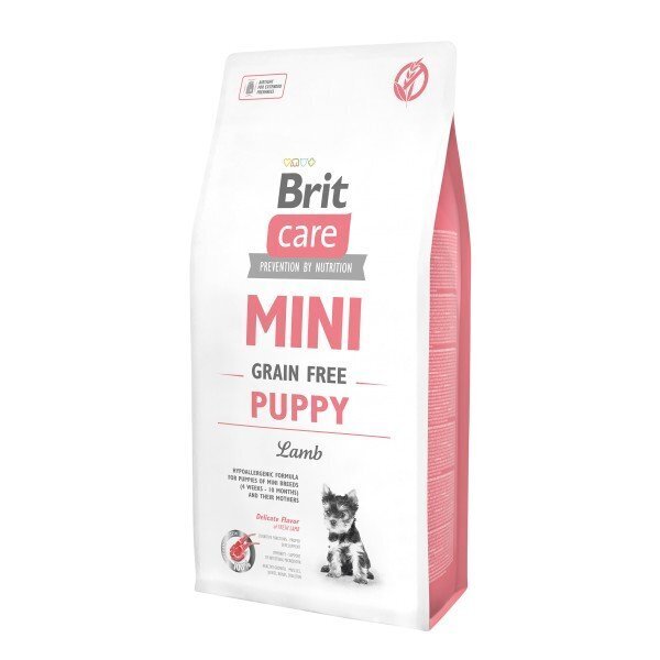 Brit Care Mini Puppy Lamb täysravinto koirille 2kg hinta ja tiedot | Koiran kuivaruoka | hobbyhall.fi