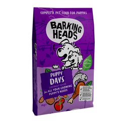 Barking Heads Puppy Days kuivaruoka kasvaville pennuille, kanan ja lohen kanssa, 6kg hinta ja tiedot | Koiran kuivaruoka | hobbyhall.fi