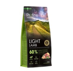 Profine Dog Light Lamb & Potatoes ylipainoisille koirille lammasta ja perunoita, 12 kg hinta ja tiedot | Koiran kuivaruoka | hobbyhall.fi