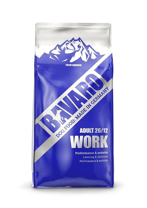Bavaro Work 26/12 -ruoka aktiivisille koirille, 18 kg hinta 