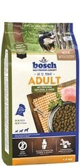 Koiran kuivaruoka Bosch Petfood Adult Poultry & Millet (High Premium) 1kg x 5 kpl. hinta ja tiedot | Koiran kuivaruoka | hobbyhall.fi
