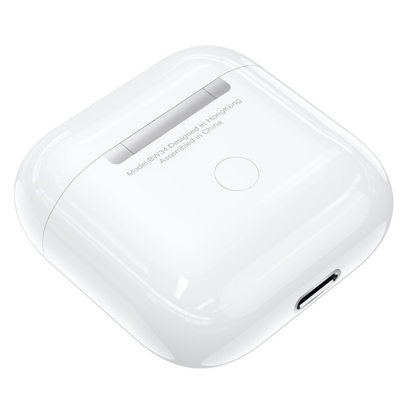 Borofone TWS Bluetooth-kuulokkeet BW34 valkoinen hinta ja tiedot | Kuulokkeet | hobbyhall.fi
