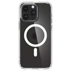 Spigen Ultra Hybrid MagSafe, frost clear - iPhone 15 Pro Max hinta ja tiedot | Puhelimen kuoret ja kotelot | hobbyhall.fi
