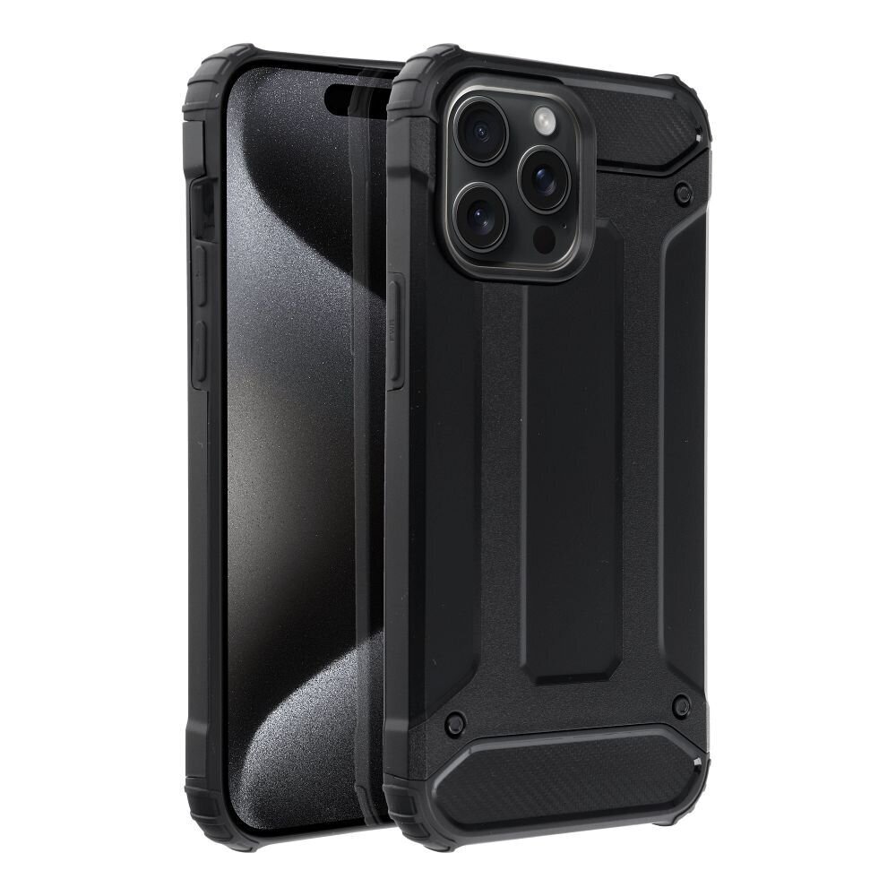 Armor kotelo Iphone 15 Pro Max musta hinta ja tiedot | Puhelimen kuoret ja kotelot | hobbyhall.fi