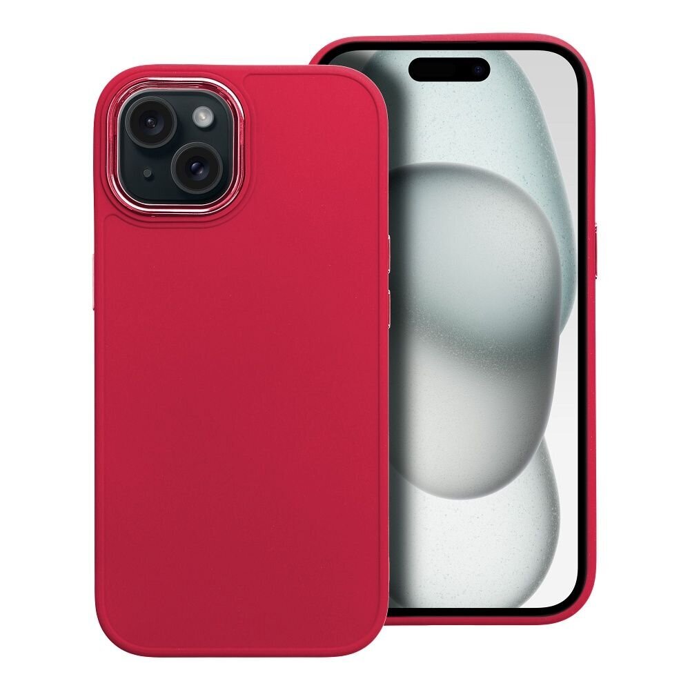 Frame kotelo Iphone 15 Pro Max magenta hinta ja tiedot | Puhelimen kuoret ja kotelot | hobbyhall.fi