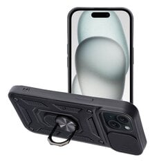 Slide armor kotelo iPhone 15 Plus musta hinta ja tiedot | Puhelimen kuoret ja kotelot | hobbyhall.fi
