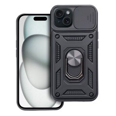 Slide armor kotelo Iphone 15 Plus musta hinta ja tiedot | Puhelimen kuoret ja kotelot | hobbyhall.fi