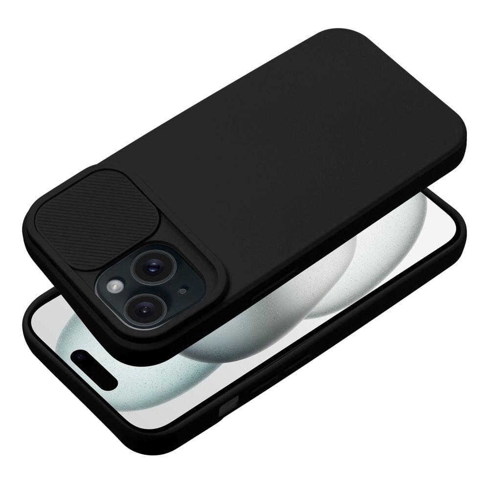 Slide kotelo iPhone 15 Plus musta hinta ja tiedot | Puhelimen kuoret ja kotelot | hobbyhall.fi