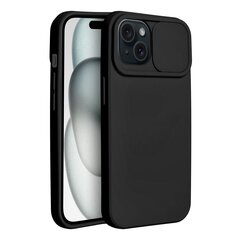 Slide kotelo Iphone 15 Plus musta hinta ja tiedot | Puhelimen kuoret ja kotelot | hobbyhall.fi