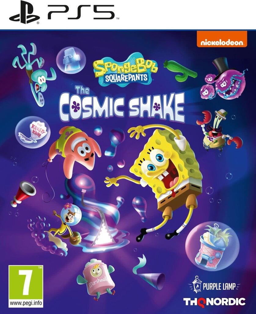 SpongeBob SquarePants: The Cosmic Shake PS5 hinta ja tiedot | Tietokone- ja konsolipelit | hobbyhall.fi