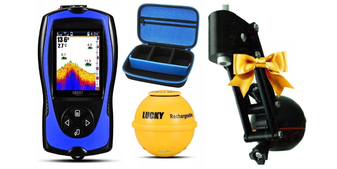 Etuso Lucky Echosounder ja Etuso Fishfinder -kotelo hinta ja tiedot | Älylaitteiden lisätarvikkeet | hobbyhall.fi