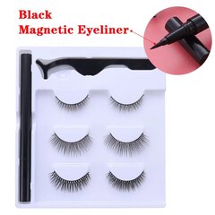 Magneettiset ripset ja musta eyeliner hinta ja tiedot | Irtoripset ja ripsentaivuttimet | hobbyhall.fi