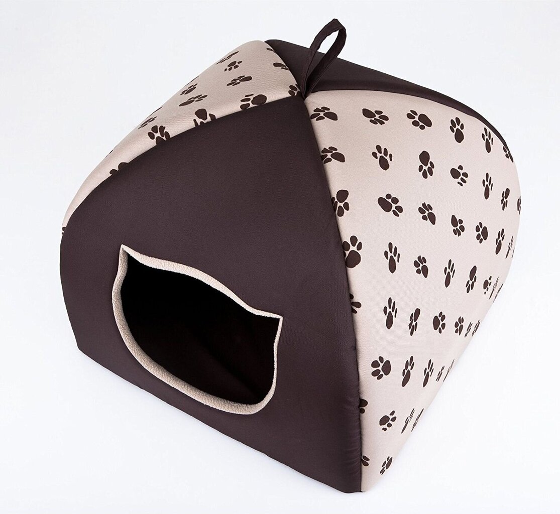 Nest Hobbydog Igloo R1, 38x38x30 cm, beige hinta ja tiedot | Pedit ja pesät | hobbyhall.fi