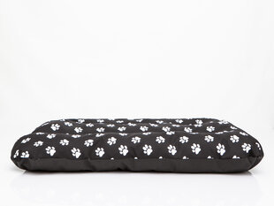 Tyyny Hobbydog Eco Prestige R2, 100x70x8 cm, musta jalanjäljillä hinta ja tiedot | Pedit ja pesät | hobbyhall.fi