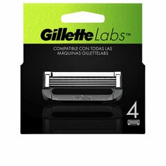 Partakoneen päät Gillette Skincare Labs, 4 kpl. hinta ja tiedot | Parranajo ja karvanpoisto | hobbyhall.fi