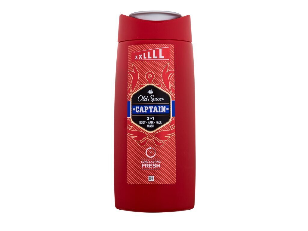 Suihkugeeli Old Spice 2-in-1 Captain, 675 ml hinta ja tiedot | Suihkusaippuat ja suihkugeelit | hobbyhall.fi