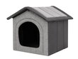 Pesä-talo Hobbydog Inari Grey, 60x55 cm hinta ja tiedot | Pedit ja pesät | hobbyhall.fi