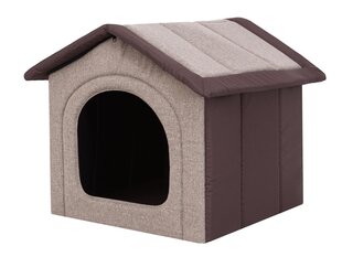 Pesätalo Hobbydog Inari Cappuccino Ruskea, 70x60 cm hinta ja tiedot | Pedit ja pesät | hobbyhall.fi