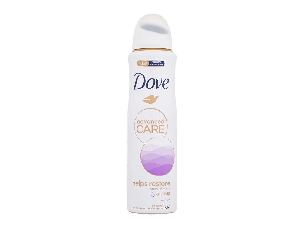 Antiperspirantti Dove Advanced Care Helps Restore naisille, 150 ml hinta ja tiedot | Naisten ihonhoito | hobbyhall.fi