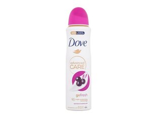 Spray antiperspirantti Dove Advanced Care Go Fresh Acai Berry & Waterlily naisille, 150 ml hinta ja tiedot | Naisten ihonhoito | hobbyhall.fi