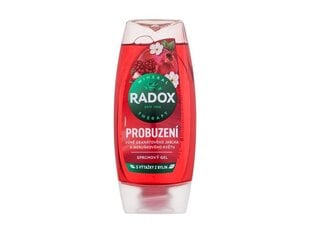 Suihkugeeli Radox Awakening granaattiomena ja aprikoosin kukka naisille, 225 ml hinta ja tiedot | Suihkusaippuat ja suihkugeelit | hobbyhall.fi