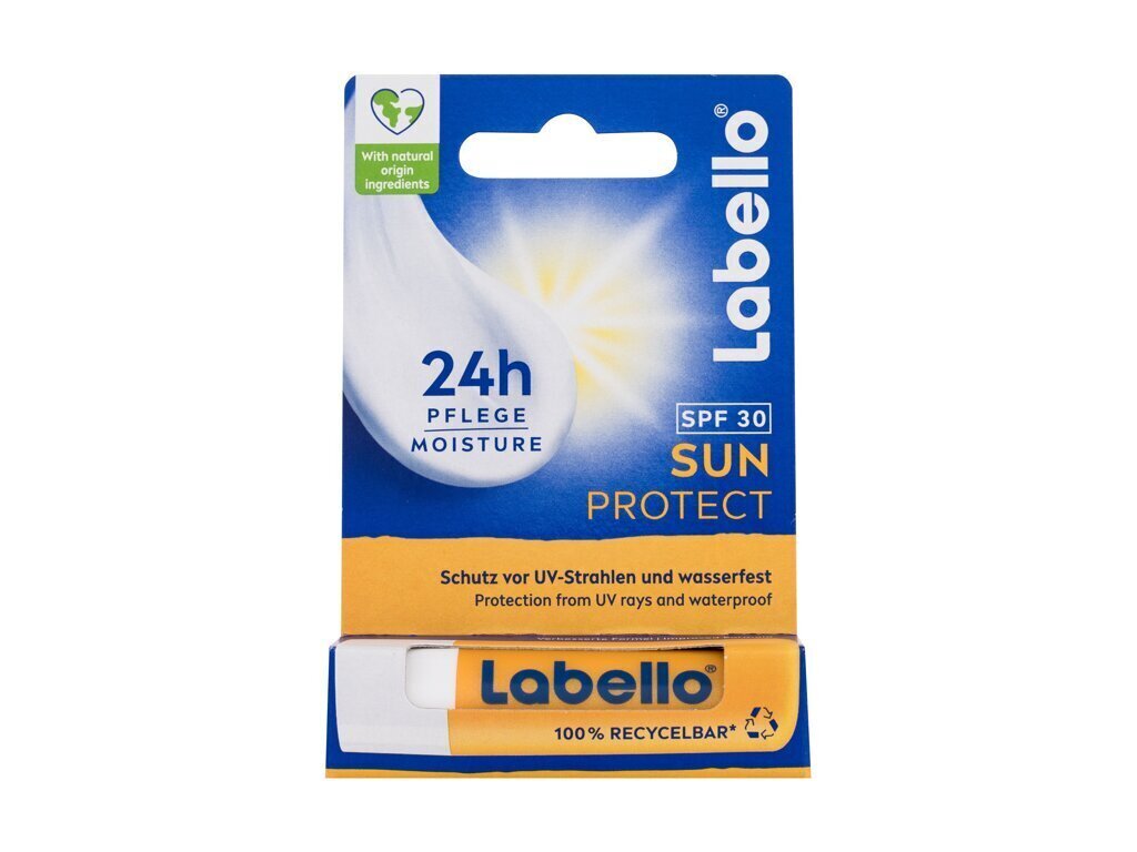 Huulivoide Labello Sun Protect 24h Moisture, 4,8 g hinta ja tiedot | Huulipunat, huulikiillot ja huulirasvat | hobbyhall.fi