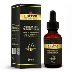 Kasvua edistävä seerumi oheneville hiuksille Sattva Ayurveda, 30 ml hinta ja tiedot | Sattva Ayurveda Hajuvedet ja kosmetiikka | hobbyhall.fi