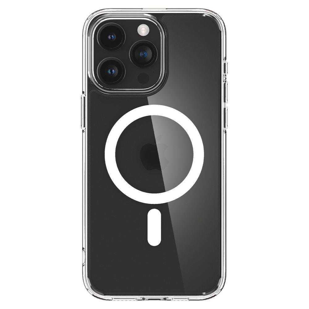 Spigen Ultra Hybrid MagSafe, frost clear - iPhone 15 Pro hinta ja tiedot | Puhelimen kuoret ja kotelot | hobbyhall.fi