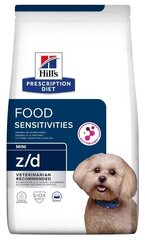 Hills Food Sensitivities z/d koirille, kana, 1 kg hinta ja tiedot | Koiran kuivaruoka | hobbyhall.fi