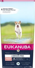 Eukanuba Senior pienille ja keskikokoisille koirille kala, 12 kg hinta ja tiedot | Koiran kuivaruoka | hobbyhall.fi