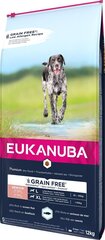 Eukanuba Senior isokokoisille koirille kala, 12 kg hinta ja tiedot | Koiran kuivaruoka | hobbyhall.fi