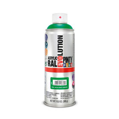 Spraymaali Pintyplus Evolution RAL 6029 300 ml Mint Green hinta ja tiedot | PintyPlus Maalit, laastit ja maalaustarvikkeet | hobbyhall.fi