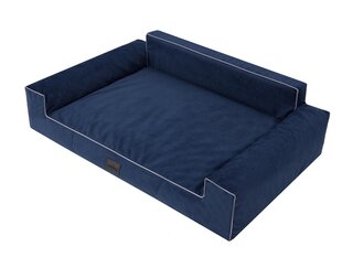 Koiranpesä Glamour New Navy Blue Fancy, L, 78x53 cm hinta ja tiedot | Pedit ja pesät | hobbyhall.fi