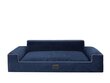 Koiranpesä Glamour New Navy Blue Fancy, L, 78x53 cm hinta ja tiedot | Pedit ja pesät | hobbyhall.fi