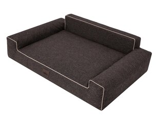 Koiranpesä Glamour New Brown Inari, L, 78x53 cm hinta ja tiedot | Pedit ja pesät | hobbyhall.fi