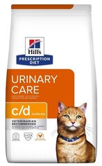 Hills PD Urinary Care c/d kissoille kana, 1,5 kg hinta ja tiedot | Kissan kuivaruoka | hobbyhall.fi