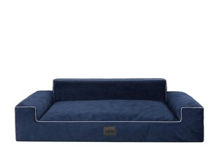 Koiranpesä Glamour New Navy Blue Fancy, XXL, 116x78 cm hinta ja tiedot | Pedit ja pesät | hobbyhall.fi