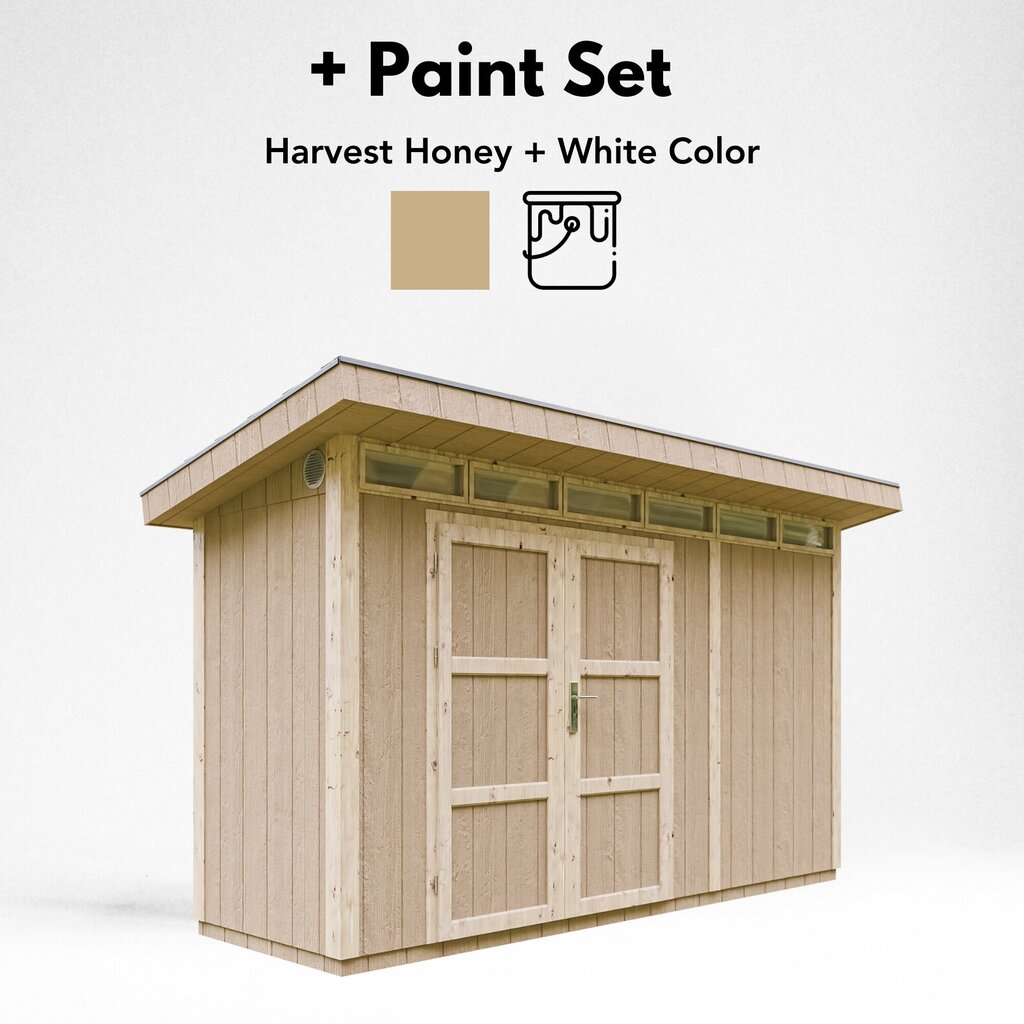 LP® SmartSide® Puutarhavaja M902A Harvest Honey -maalipakkauksen kera hinta ja tiedot | Piharakennukset | hobbyhall.fi