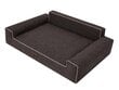 Koiranpesä Glamour New Brown Inari, XXL, 116x78 cm hinta ja tiedot | Pedit ja pesät | hobbyhall.fi