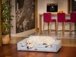 Hobbydog pesä Glamour New Light Grey Inari, XXL, 116x78 cm hinta ja tiedot | Pedit ja pesät | hobbyhall.fi