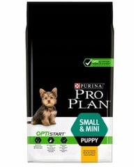 Purina Pro Plan Small & Mini pienikokoisille koirille kana, 7 kg hinta ja tiedot | Koiran kuivaruoka | hobbyhall.fi