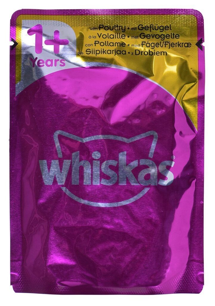 Whiskas Pure Delight kissoille, 40 x 85 g hinta ja tiedot | Kissanruoka | hobbyhall.fi