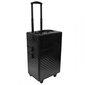 Kosmetiikkamatkalaukku pyörillä BEAUTY TRAVEL CASE 3IN1 BLACK hinta ja tiedot | Kosmetiikkalaukut ja peilit | hobbyhall.fi