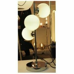 Pöytälamppu DKD Home Decor Kristalli Hopeinen Metalli Valkoinen Moderni (23 x 23 x 49 cm) hinta ja tiedot | Pöytävalaisimet | hobbyhall.fi