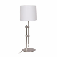 Pöytälamppu DKD Home Decor Hopeinen Metalli Valkoinen Moderni (23 x 23 x 64 cm) hinta ja tiedot | Pöytävalaisimet | hobbyhall.fi