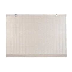 Rullaverhot DKD Home Decor Lakattu Valkoinen Bambu (120 x 2 x 230 cm) hinta ja tiedot | Kaihtimet | hobbyhall.fi