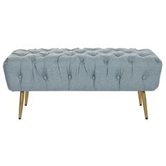 Jakkara DKD Home Decor 103 x 46 x 42 cm Sininen Kullattu Metalli hinta ja tiedot | Säkkituolit, rahit ja penkit | hobbyhall.fi