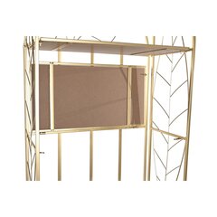 Hyllyt DKD Home Decor Peili Kullattu Metalli (60 x 32 x 181,5 cm) hinta ja tiedot | Hyllyt | hobbyhall.fi