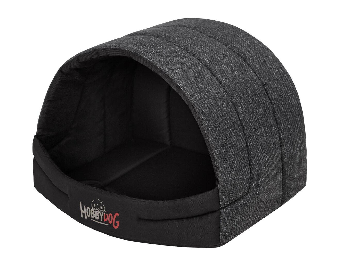 Hobbydog koiranpesä Black Ekolen R3, 55x43 cm hinta ja tiedot | Pedit ja pesät | hobbyhall.fi