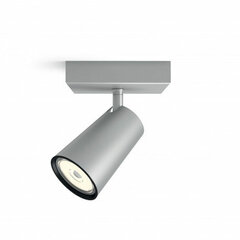 LED spotlight Philips Paisley Metalli Alumiini (10,2 x 10,2 x 9,2 cm) hinta ja tiedot | Kattovalaisimet | hobbyhall.fi